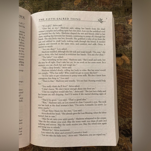 *New ~ THE FIFTH SACRED THING ~ Novel by STARHAWK - Picture 14 of 14